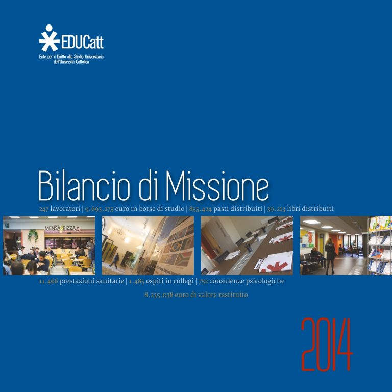 Bilancio di Missione 2014