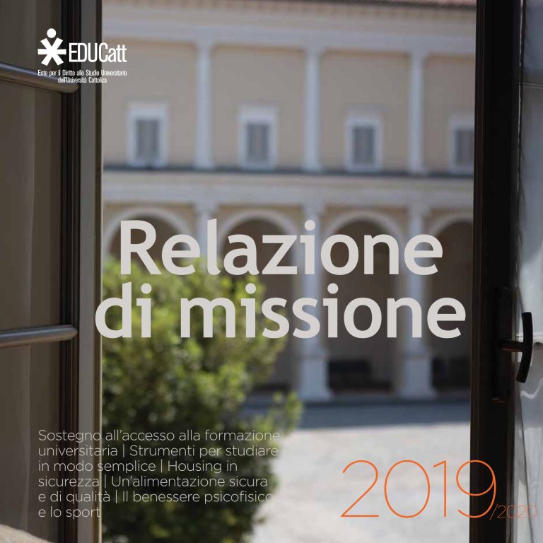Relazione di Missione 2019